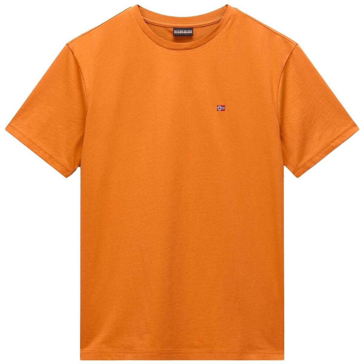 Napapijri  Salis Sum T-Shirt Orange Pumpkin  Oranžová