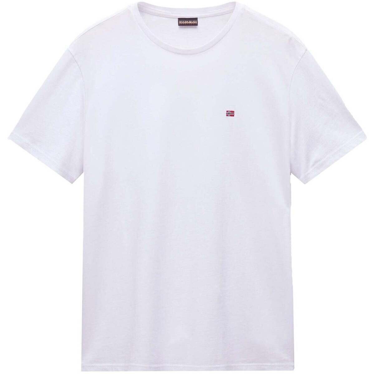 Napapijri  Salis Sum T-Shirt White  Bílá