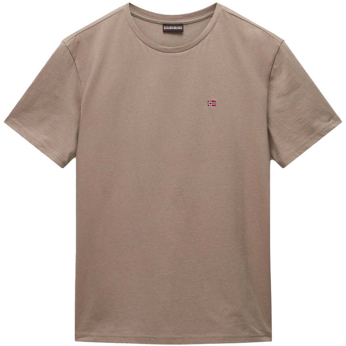 Napapijri  Salis Sum T-Shirt Fallen Rock  Hnědá