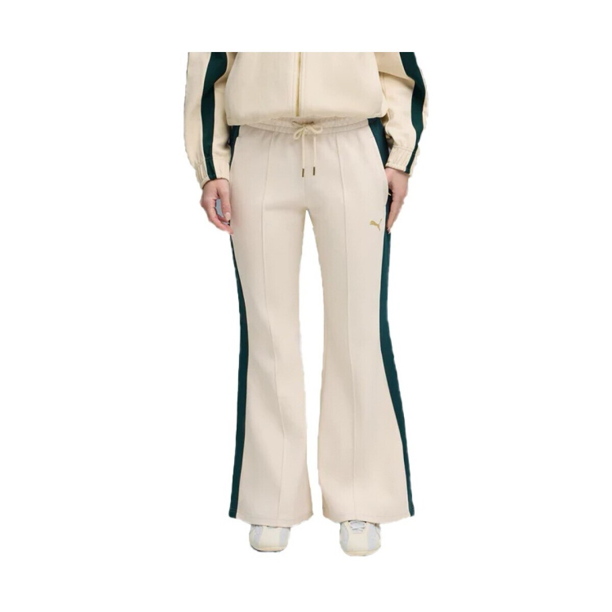 Puma  FLARED PANTS  Bílá