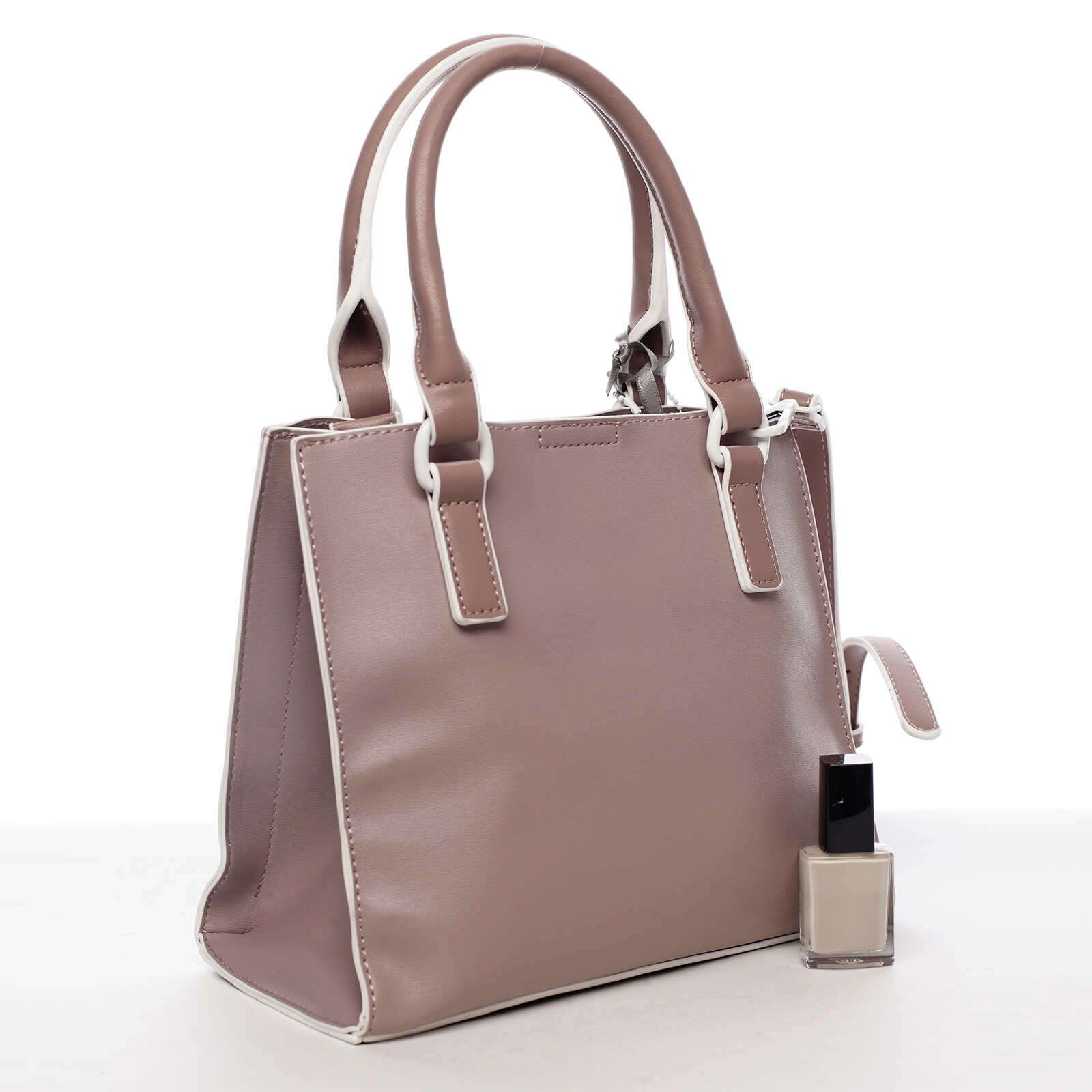 Elegantní dámská koženková kabelka Rianna,lila