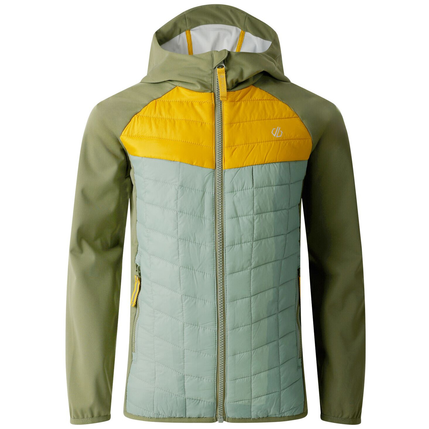 Dětská bunda Dare 2b Explore II Hybrid Dětská velikost: 135-140 / Barva: zelená