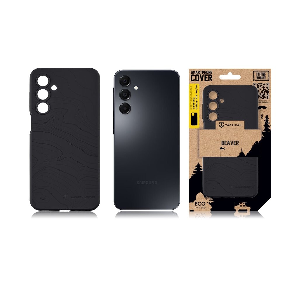 Zadní kryt Tactical Beaver pro Samsung Galaxy A16, asphalt