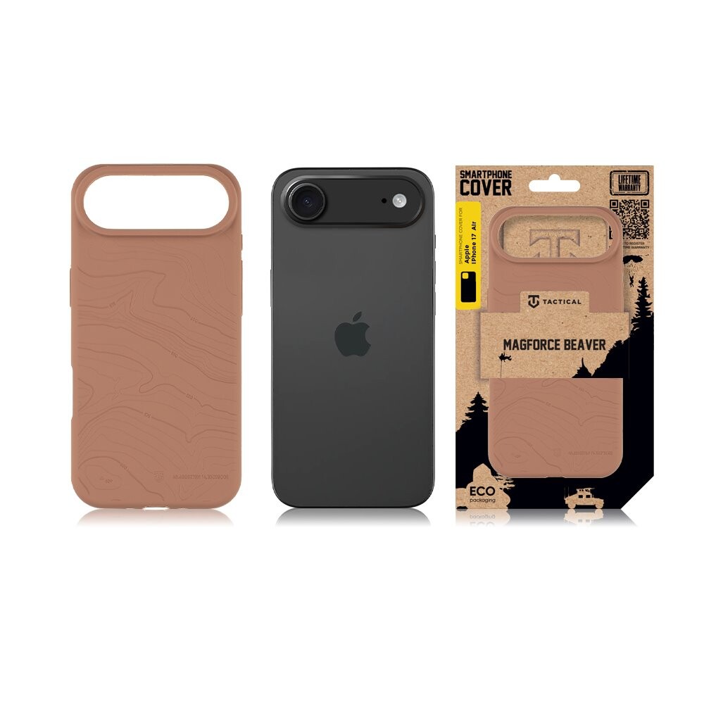 Zadní kryt Tactical MagForce Beaver pro Apple iPhone 17 Air, moucha moose