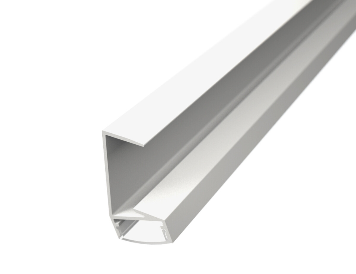 LED Solution Nábytkový profil pro LED pásky NAB1 bílý Vyberte variantu a délku: Profil bez difuzoru 2m LP702W