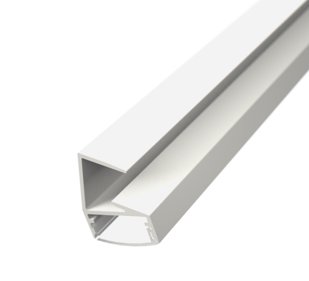 LED Solution Hliníkový profil pro sklo pro LED pásky SK1 bílý Vyberte variantu a délku: Profil bez difuzoru 2m LP701W