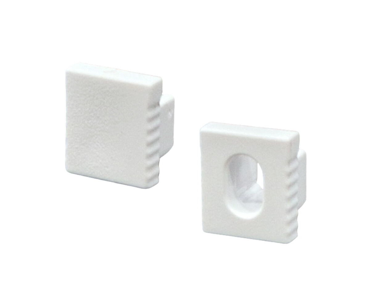 LED Solution Koncovka nástěnného profilu SLIM N11 bílá Vyberte variantu: Koncovka plná LP601W-END