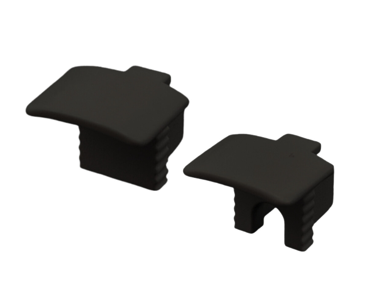 LED Solution Koncovka vestavného profilu SLIM V32 černá Vyberte variantu: Koncovka plná LP602B-END