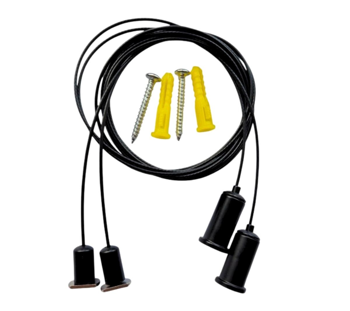 LED Solution Závěsná lanka 2ks pro profil Z3 černý LP411B-CLIP