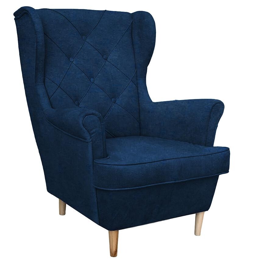 Křeslo Kingston Bis Holand 86 00/1 tmavě modrá