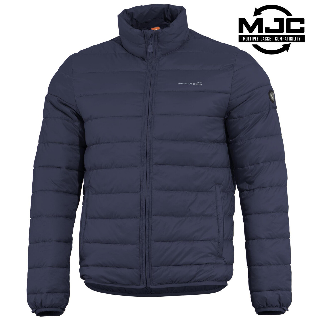 Bunda Pentagon Nucleus Puffer - navy, S