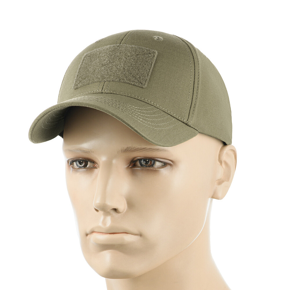 Kšiltovka M-Tac Baseball Tactical Cap Elite Flex Rip-Stop - světle olivová, L/XL