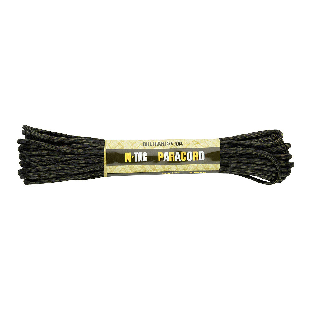 Para lano M-Tac Paracord 550 type III 15 m - olivové-černé