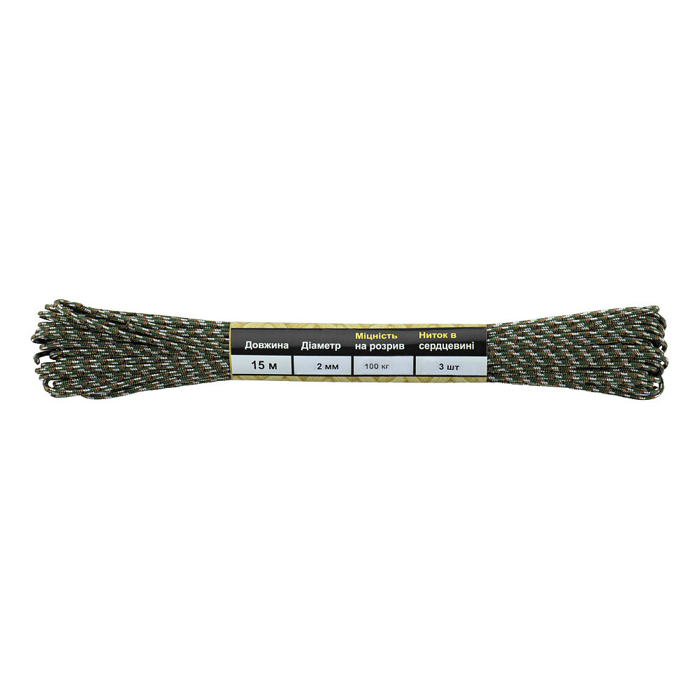 Para lano M-Tac Paracord Minicord 15 m - woodland