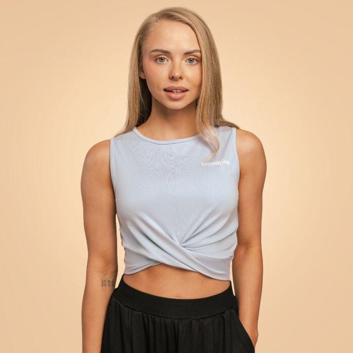 BeastPink Women‘s Breeze Cropped Top Dove