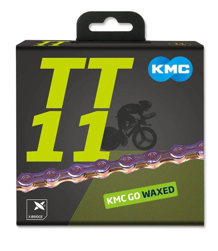 Kmc TT 11 NEO Chrome Waxed BOX řetěz
