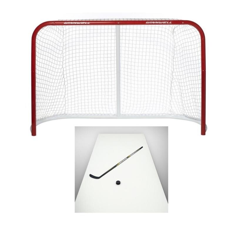 Winnwell 72 Heavy Duty branka + Sport365 střelecká deska 300x150x0,3 cm