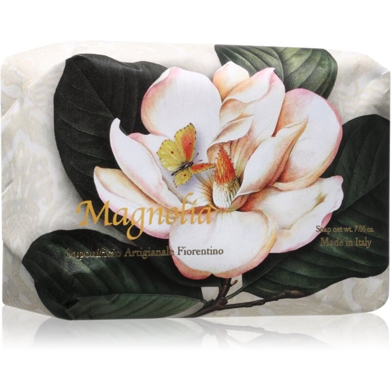Saponificio Artigianale Fiorentino Magnolia přírodní tuhé mýdlo 200 g