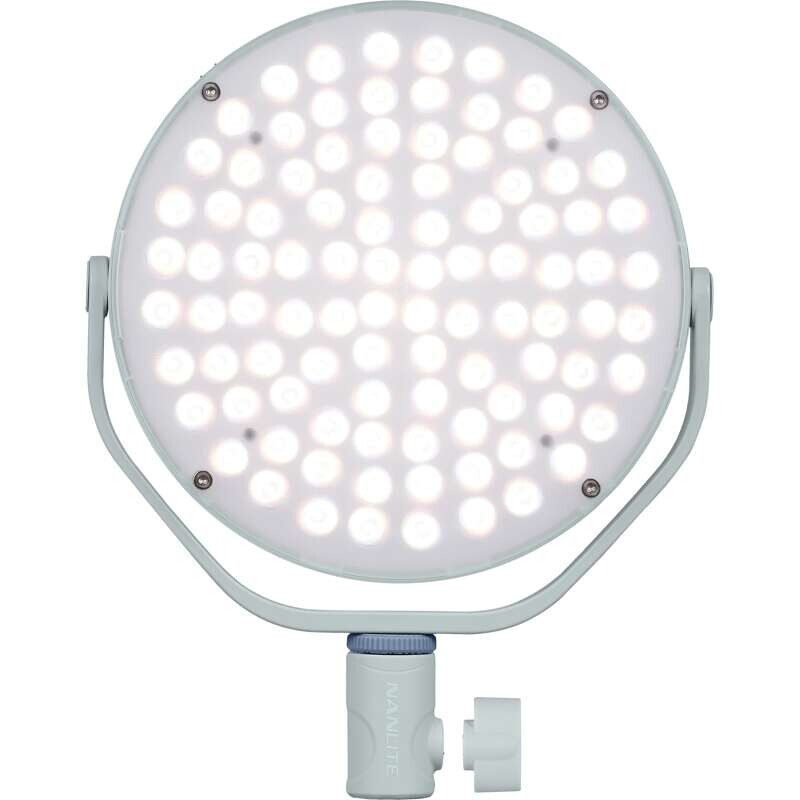 Nanlite Miro 30c LED Full-color Round Panel Light Mint Blue