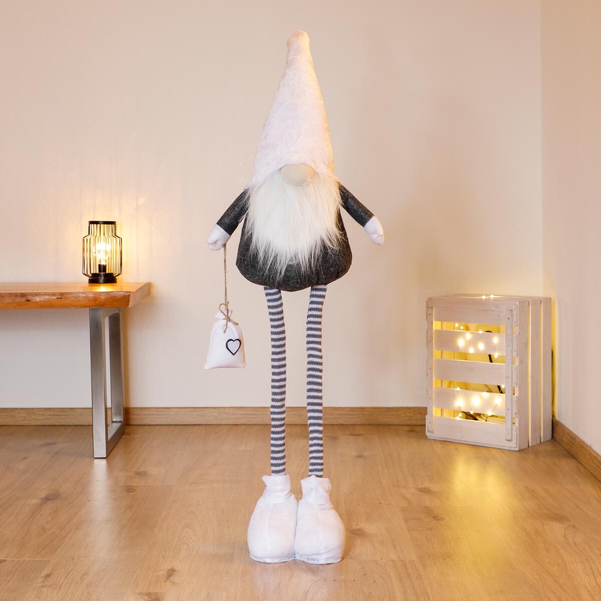 Vánoční skřítek teleskopický, max. 125 cm