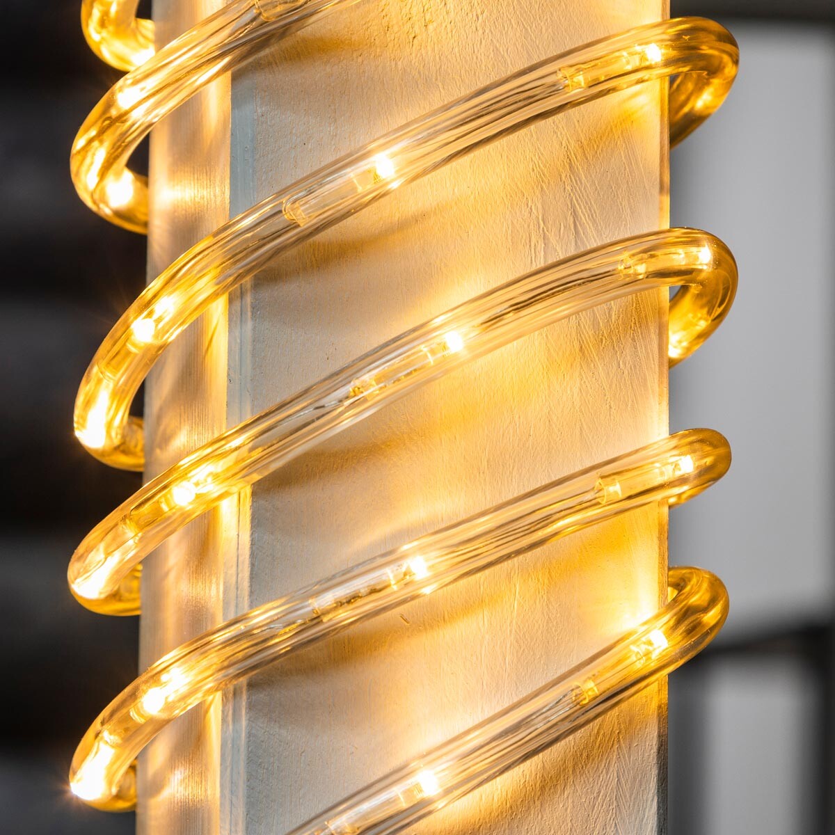 LED světelný řetěz, teplá bílá, 6 m