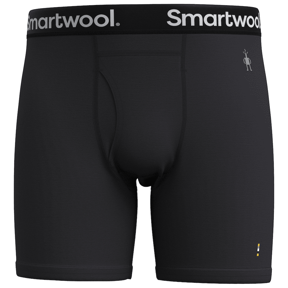 Pánské funkční boxerky Smartwool M Everyday Merino Boxer Brief Boxed Velikost: M / Barva: černá
