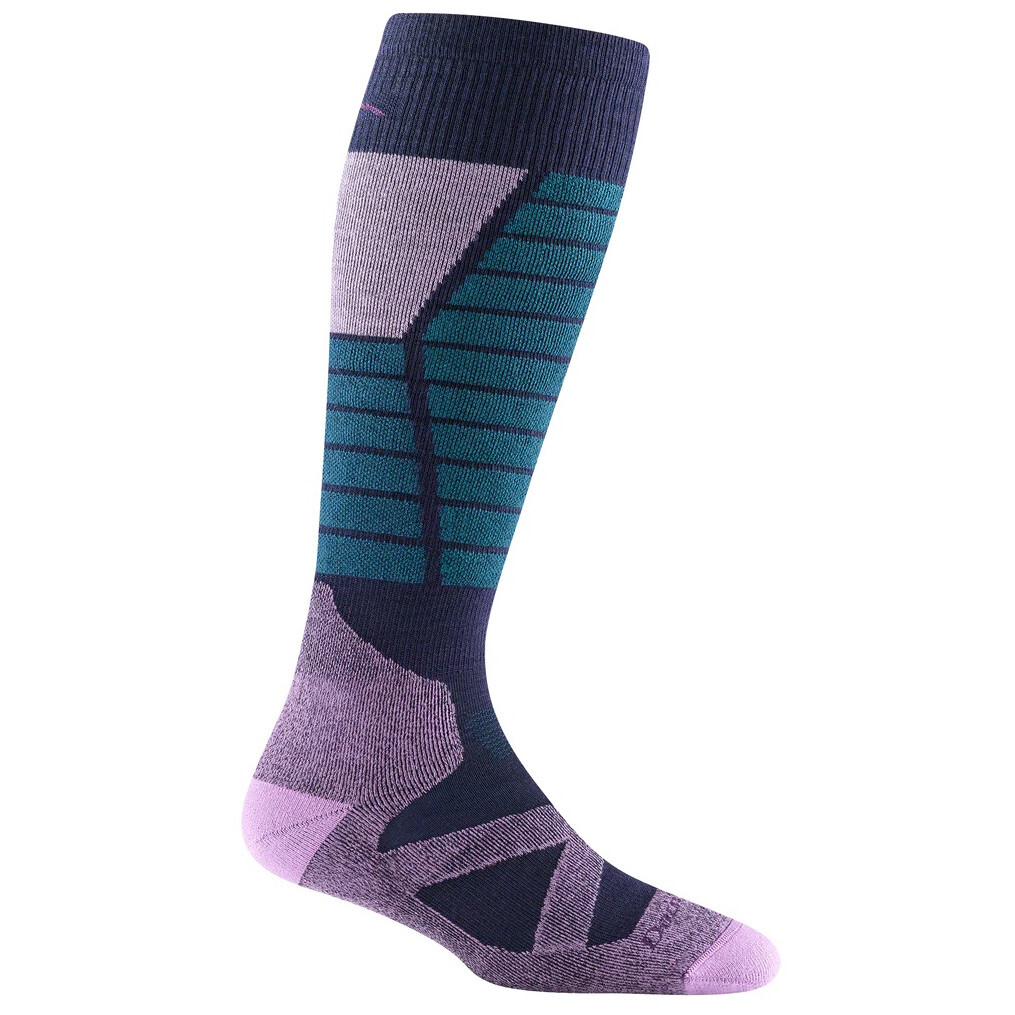 Dámské podkolenky Darn Tough Function X Otc Velikost ponožek: 35-37,5 / Barva: fialová