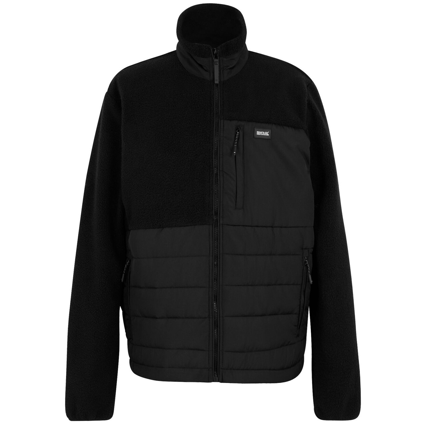 Pánská bunda Regatta Frankie Borg Hybrid Velikost: XXL / Barva: černá