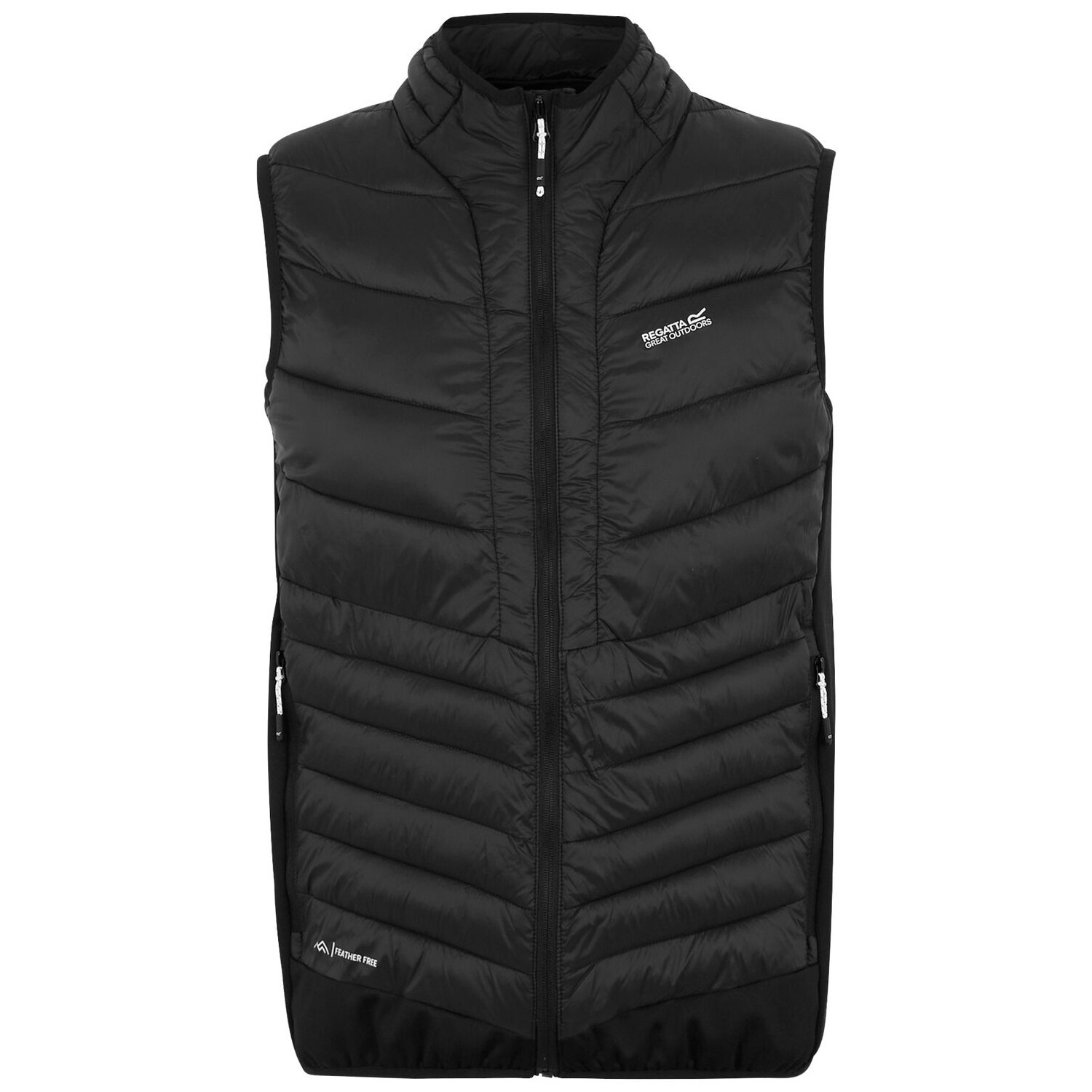 Pánská vesta Regatta Leedre Hybrid B/W Velikost: M / Barva: černá