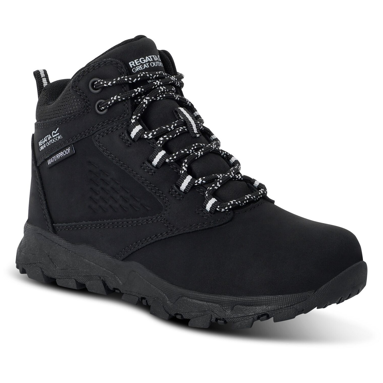 Dětské boty Regatta Amble Boot Jnr Velikost bot (EU): 34 / Barva: černá