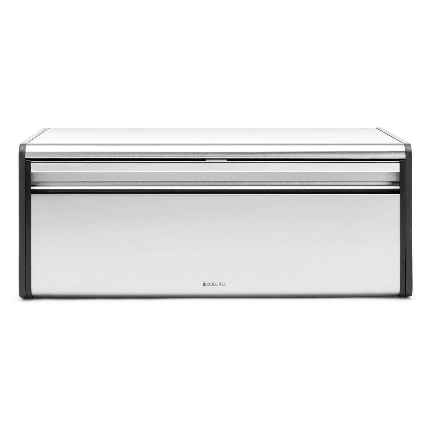 Chlebník FALL FRONT 18 l, matně ocelová, nerezová ocel, Brabantia