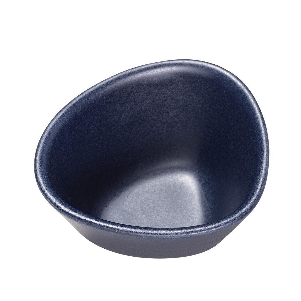 Jídelní miska CURVE 11 cm, námořnická modrá, kamenina, LIND DNA