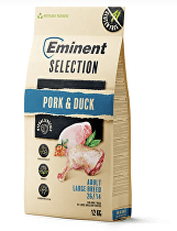 Eminent Selection Dog Adult Large Breed Pork&Duck 12kg + 2kg zdarma