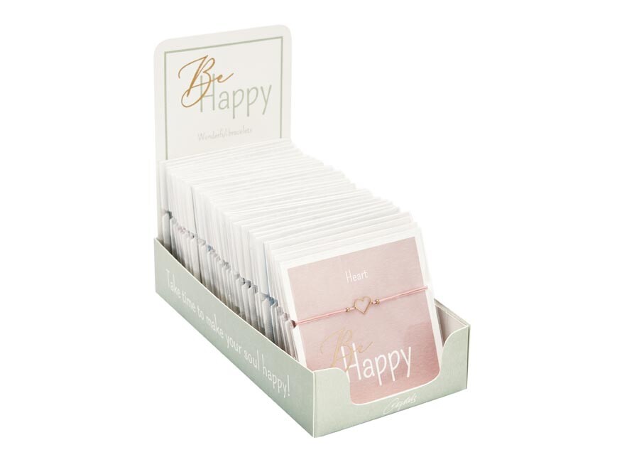 MFP 6660032 Gifty - Be Happy náramky - 48ks