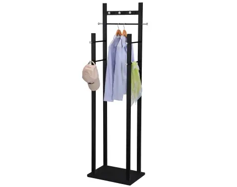 Stojací věšák na šaty Mistral, černý