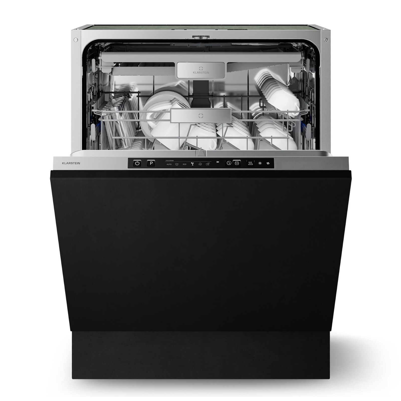 Klarstein Velaire plně integrovaná myčka nádobí | Minimalistická, výkonná | EEC A | 60 cm