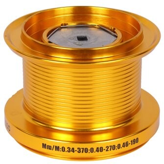 Giants fishing Náhradní kovová cívky Gold Metal Spare Spool Deluxe FD9000