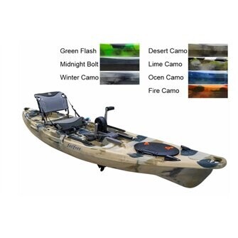 Kajak MOKEN 12,5 PDL 385cm Winter Camo