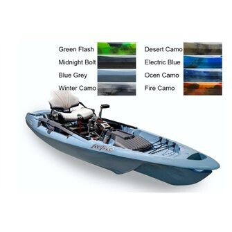 Kajak DORADO 125 V2 395cm Green Flash