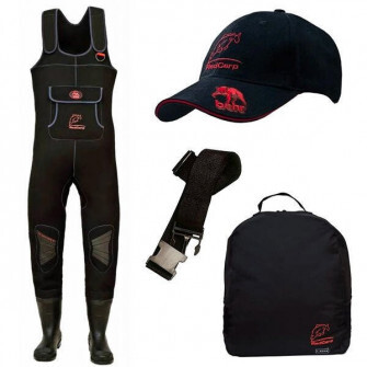 Behr neoprenové prsačky Red Carp 5 mm (gumová podrážka) Velikost: 41/42 (8617902)