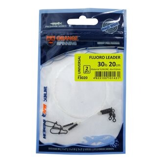 Life Orange fluorocarbonové lanko 12 kg, 30cm, 2ks