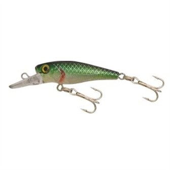 Kamasaki wobler Perch 4,5 cm 3,5 g Varianta: Zelené záda, stříbrné břicho (87205507)