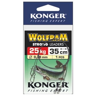 Konger Wolframové lanko 1ks 45cm/25kg
