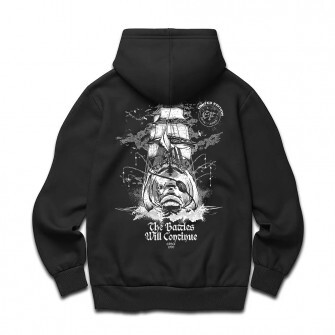 ElFabiano Mikina „THE BATTLES WILL CONTINUE“|vel. 3XL