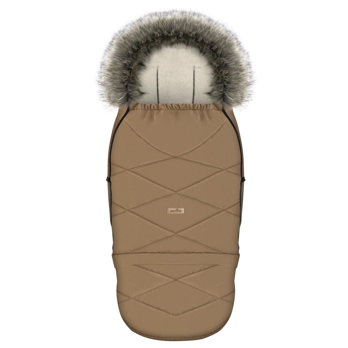 Zimní fusak vlněný FREEZE Latte