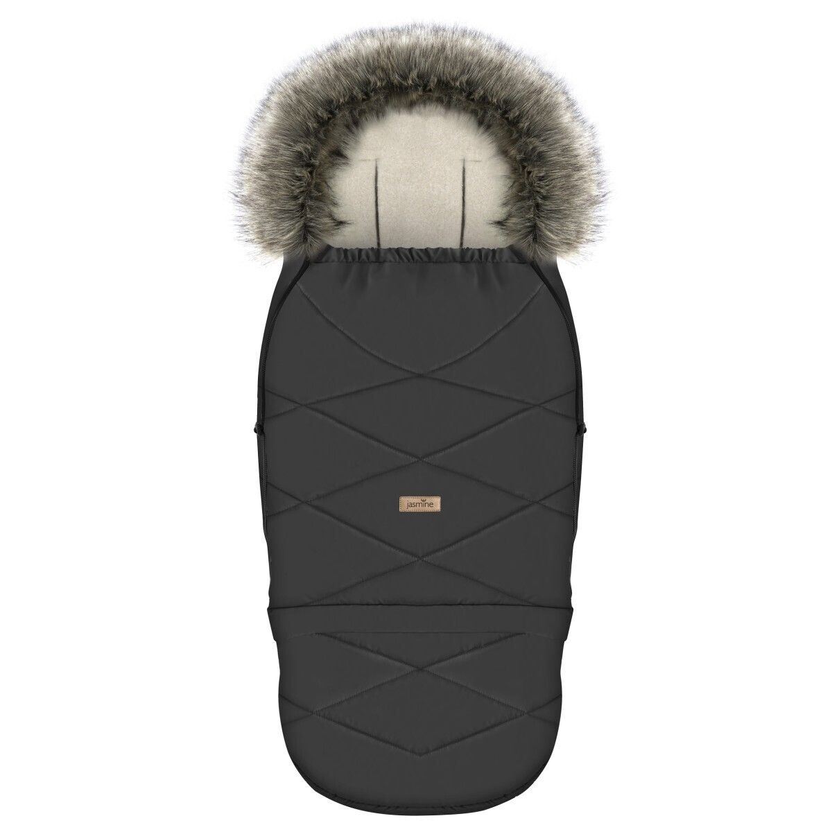 Zimní fusak vlněný FREEZE Černý