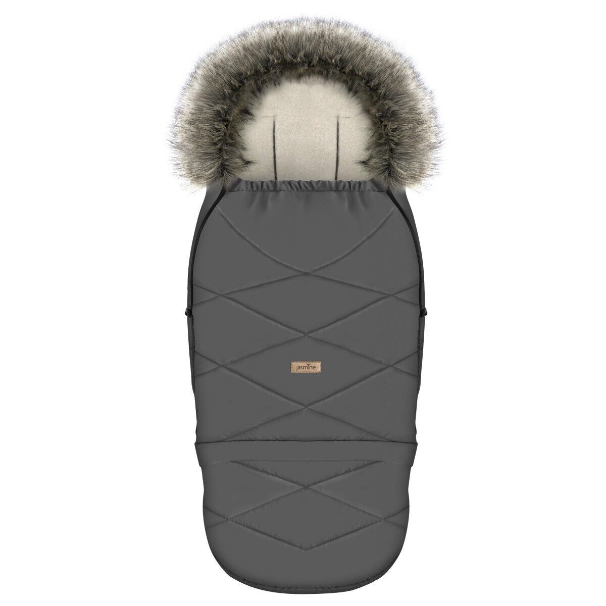 Zimní fusak vlněný FREEZE Grafit