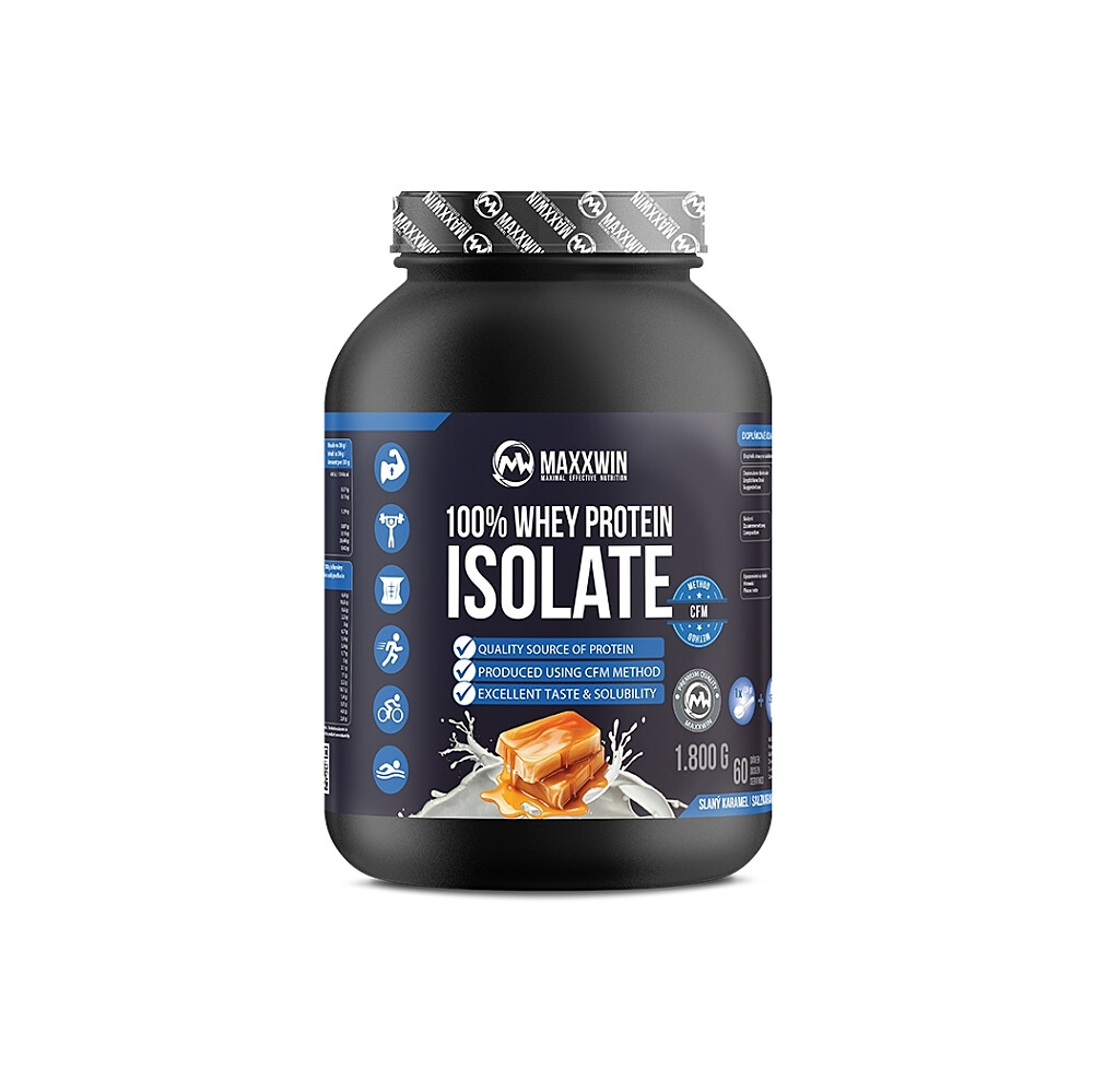 MAXXWIN Iso protein 90 slaný karamel 1800 g