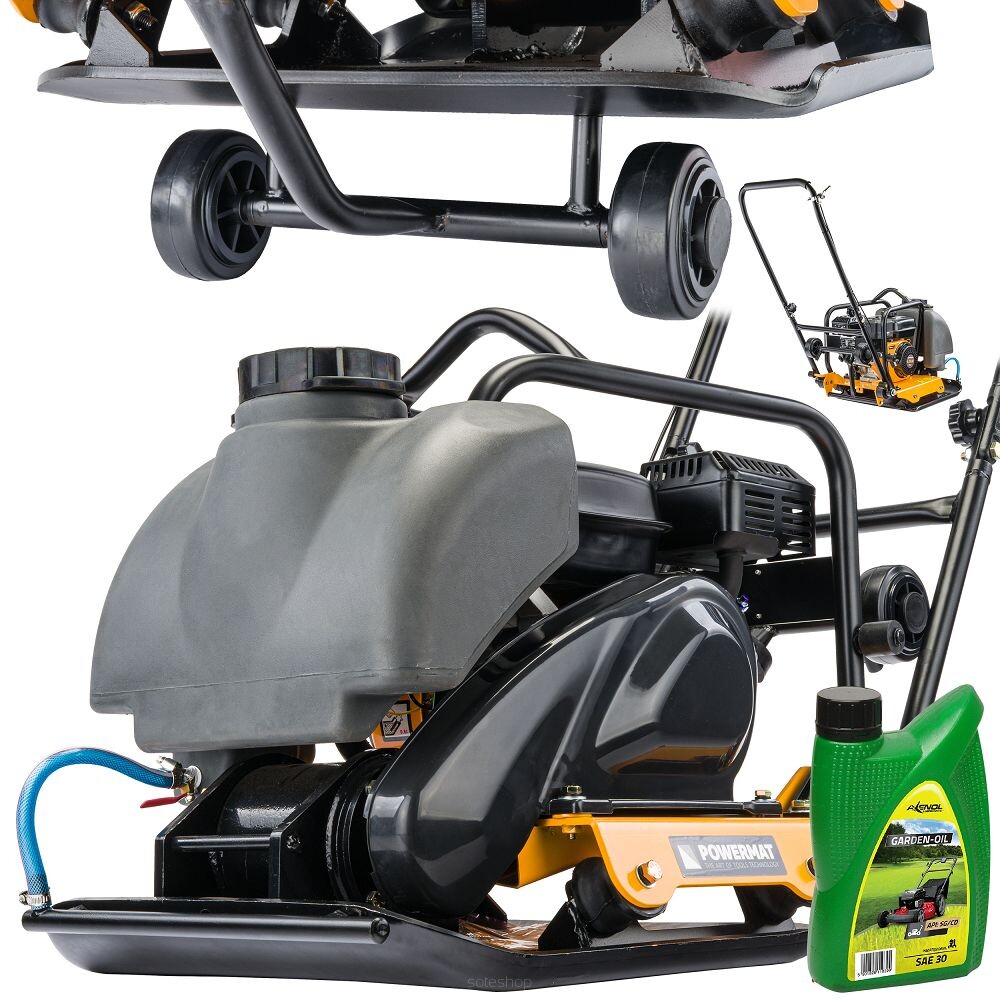 POWERMAT Vibrační deska pěch 90kg 6,5HP PM-SZG-90M - II. Jakost