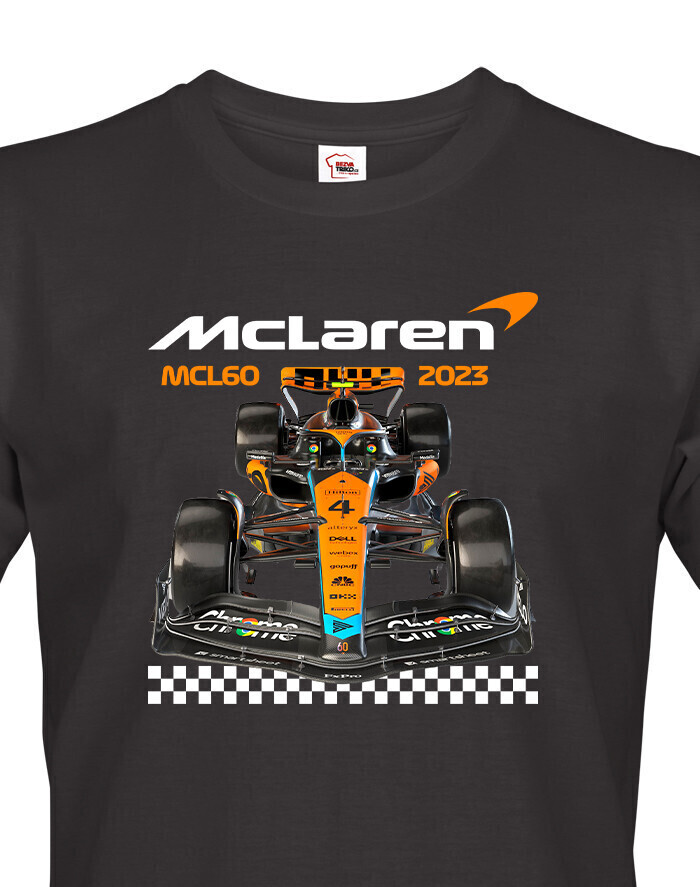 Pánské tričko s potiskem McLaren - tričko pro milovníky F1